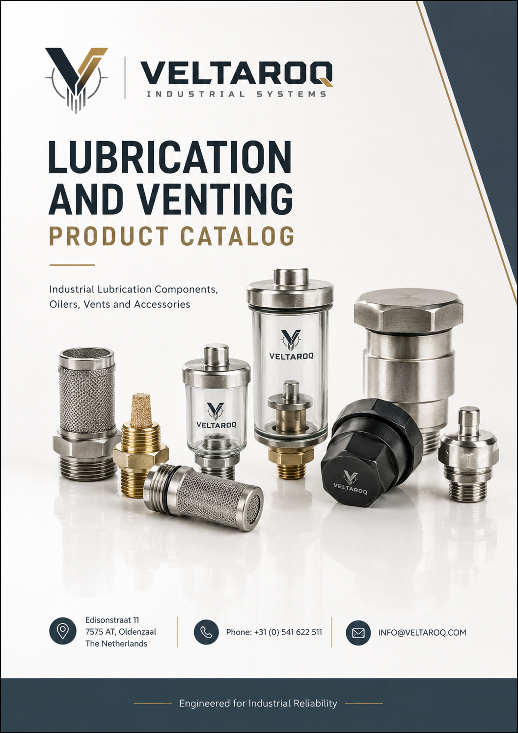 VELTAROQ product catalog cover